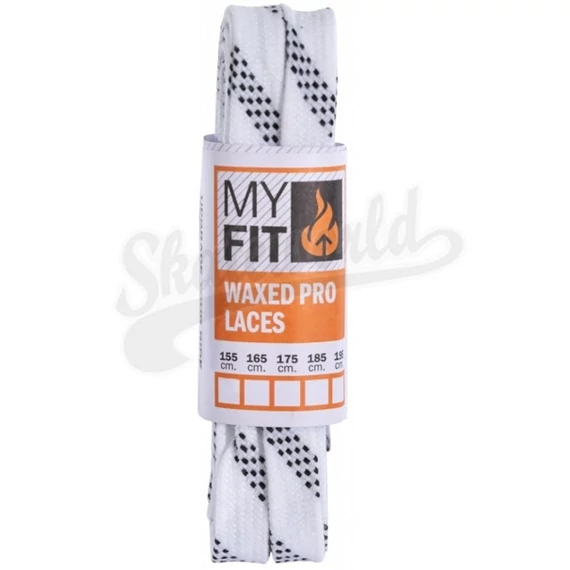 My Fit Waxed Laces Pro White korcsolya fűző