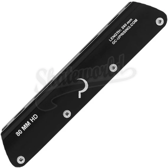 Ground Control HD 80mm black Alu freeskate görkorcsolya sín