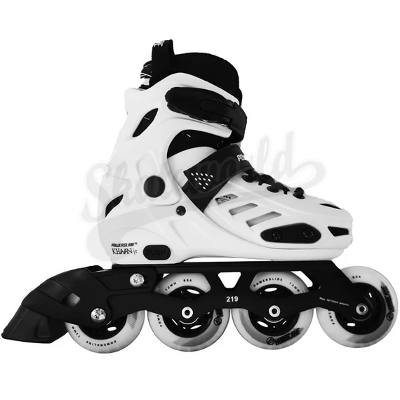 Powerslide KHAAN Jr. SQD white/black görkorcsolya