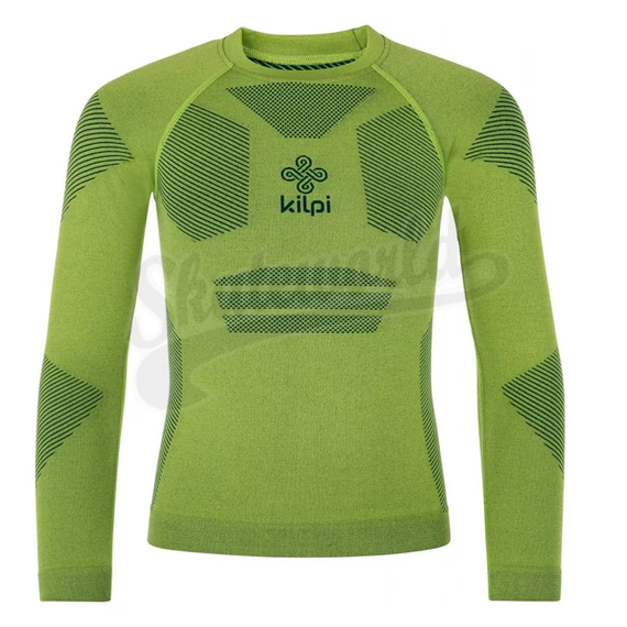 Kilpi Nathan boy green technikai aláöltöző felső - 128-140