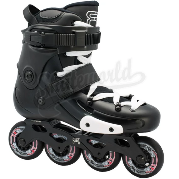 FR Skates FRX 80 black freeskate görkorcsolya
