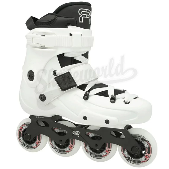 FR Skates FRX 80 white freeskate görkorcsolya
