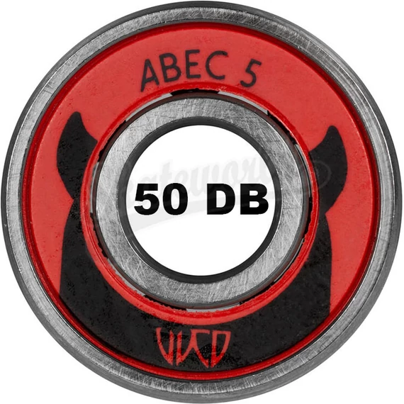 Wicked precision ABEC 5 FS freespin csapágy 50db