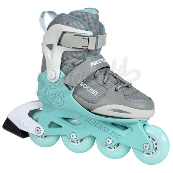 Powerslide Rocket teal/grey görkorcsolya