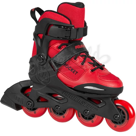Powerslide Rocket black/red görkorcsolya
