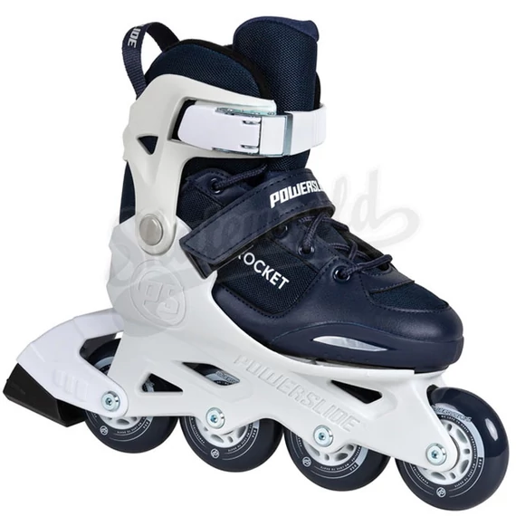Powerslide Rocket white/blue görkorcsolya