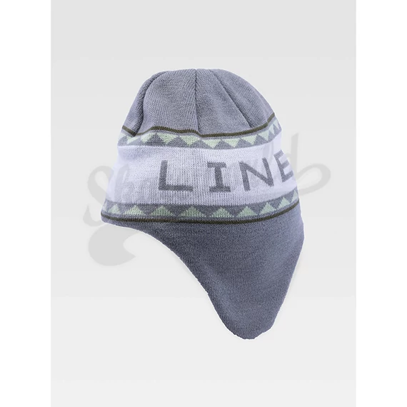 Line Heather beannie grey