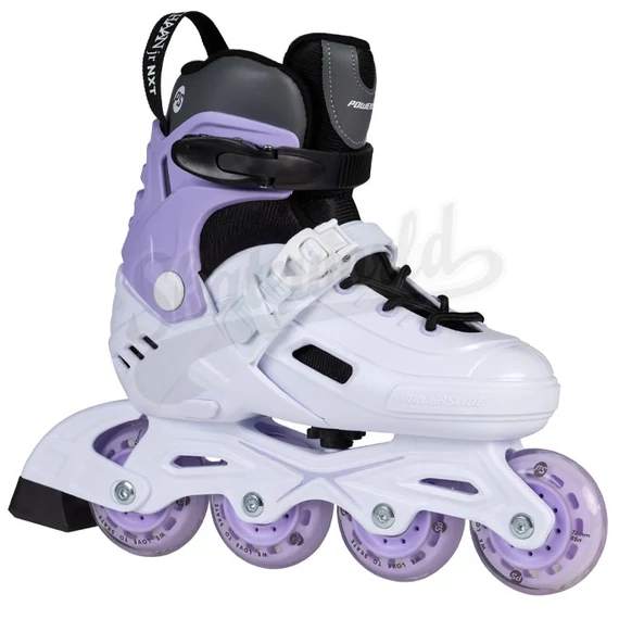 Powerslide KHAAN Junior NXT white/lilac görkorcsolya