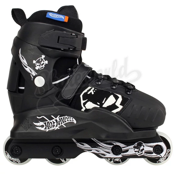 Hot Wheels Kid's Skull black agresszív görkorcsolya