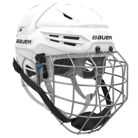 Bauer RE-AKT 55 fehér rácsos hoki sisak