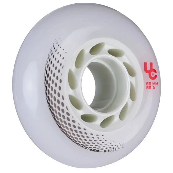 Undercover Vortex 68mm/88A white görkorcsolya kerék oldalról