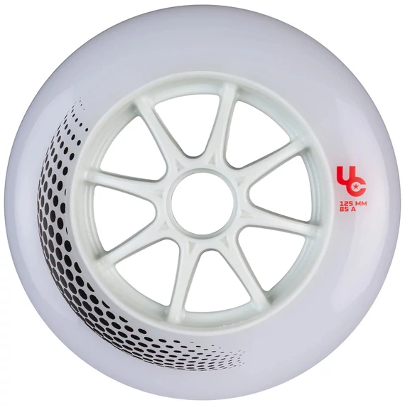 Undercover Vortex 125mm/85A white görkorcsolya kerék