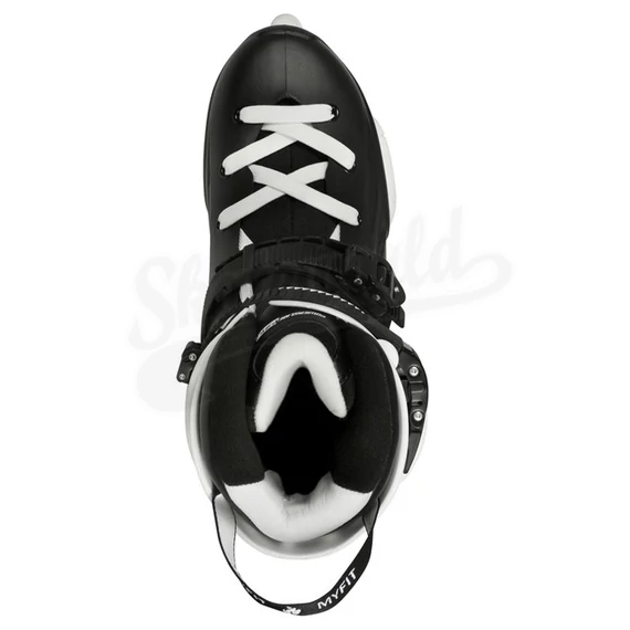Powerslide Imperial 80 black/white görkorcsolya felülről