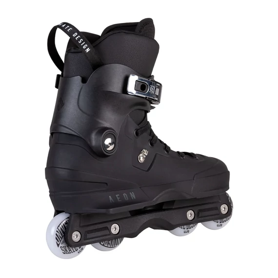 USD AEON 60 Black agresszív görkorcsolya hátulról