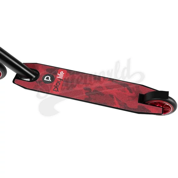 Playlife Stunt Push red extreme roller lap