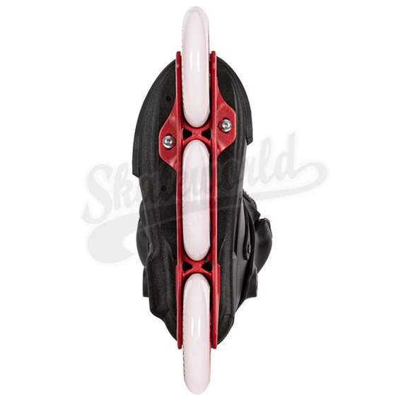 Powerslide NEXT Black/Red 110 Trinity görkorcsolya alulról