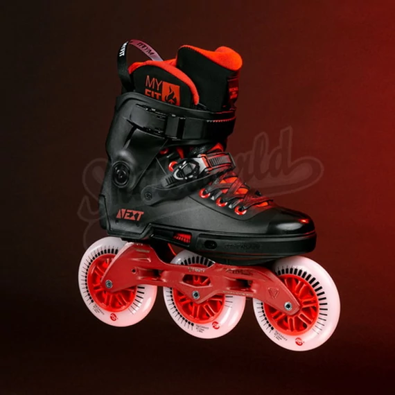 Powerslide NEXT Black/Red 110 Trinity görkorcsolya promo