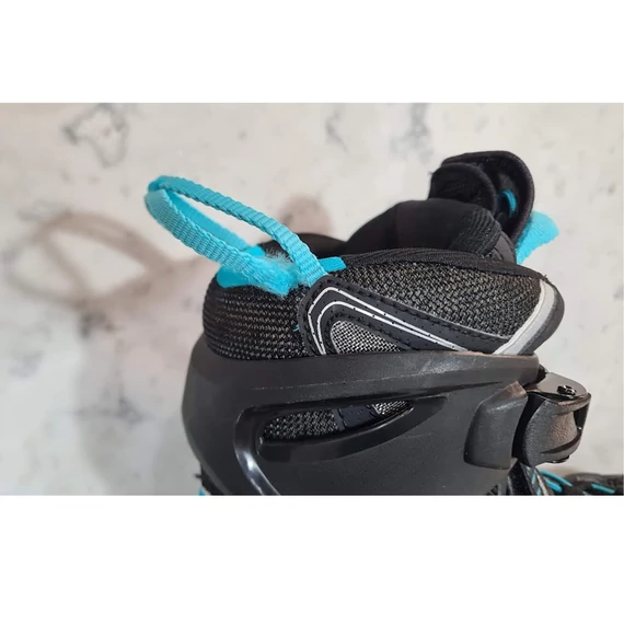 K2 VO2 90 Max W black/teal fitnesz görkorcsolya hibája