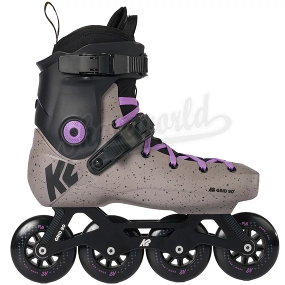 K2 GRID 90 freeskate városi görkorcsolya oldalról