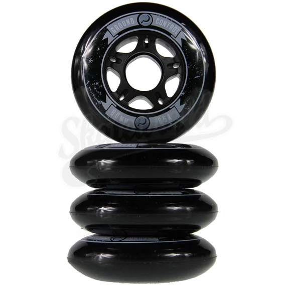 Ground Control black 80mm/85A görkorcsolya kerék - 8db