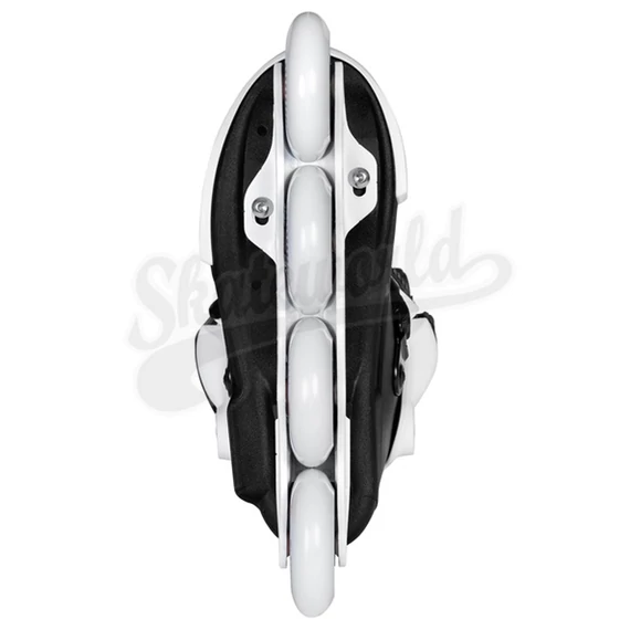 Powerslide NEXT 80 Core White/Black Trinity görkorcsolya alulról