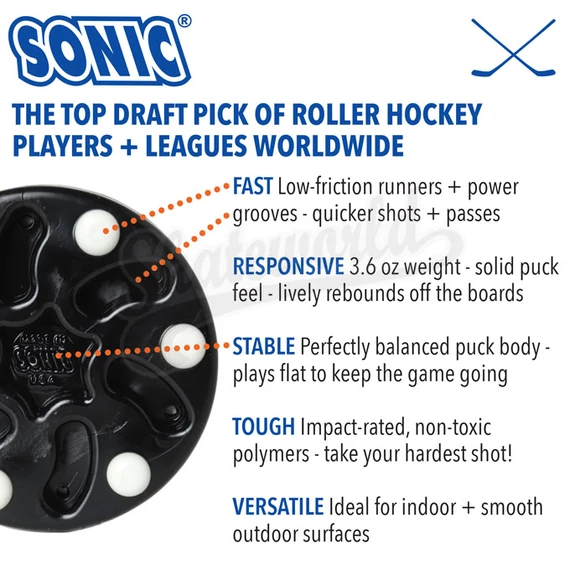 Sonic® yellow Made in USA görhoki korong