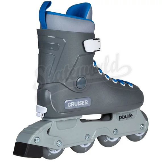 Playlife Cruiser Grey gyerek állítható városi görkorcsolya hátulról