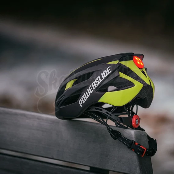 Powerslide Race Attack black/yellow bukósisak promo 1
