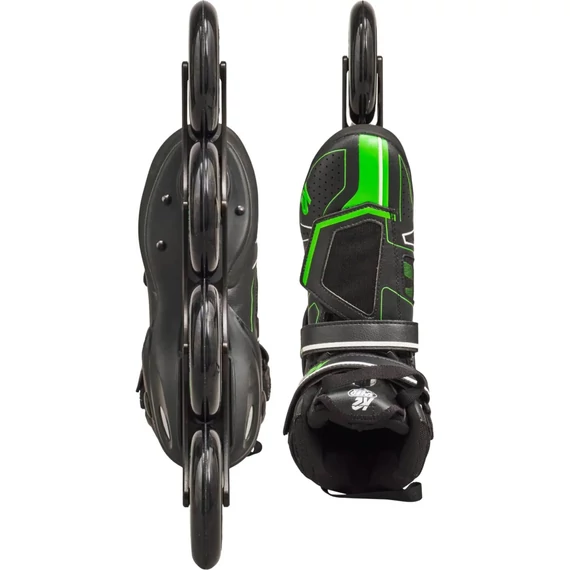 K2 MOD 110 Pro black/green maratoni görkorcsolya