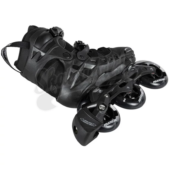 Powerslide Phuzion Argon Black 100 Trinity görkorcsolya alulról