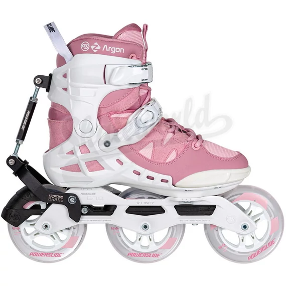 Powerslide Phuzion Argon Syncro Rose 110 Trinity görkorcsolya oldalról