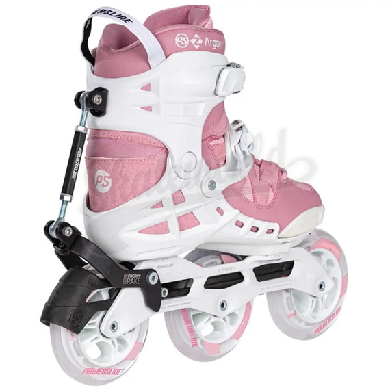 Powerslide Phuzion Argon Syncro Rose 110 Trinity görkorcsolya hátulról