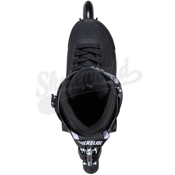 Powerslide Swell Trinity Triple Black Syncro 110 görkorcsolya felülről