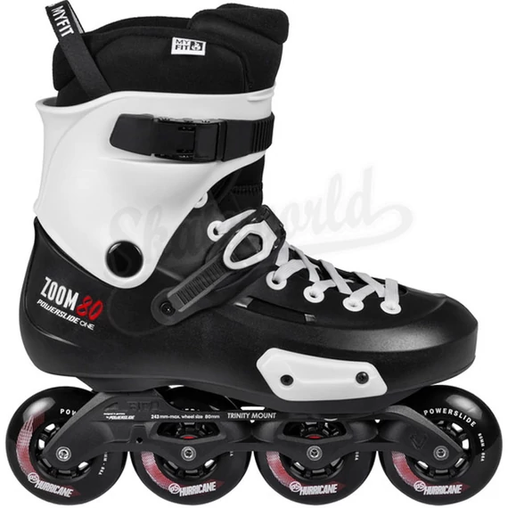Powerslide Zoom Trinity 80 FSK Urban freeskate görkorcsolya oldalról