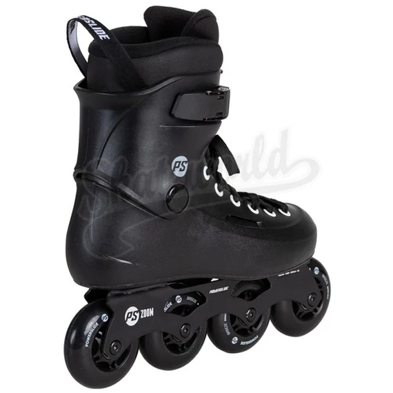 Powerslide Zoom 80 Black görkorcsolya hátulról