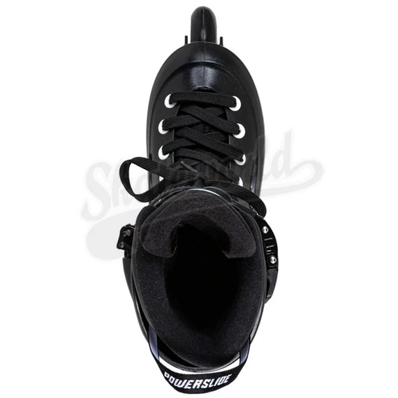 Powerslide Zoom 80 Black görkorcsolya felülről