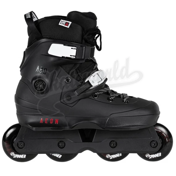 USD AEON 80 Team black agresszív görkorcsolya oldalról