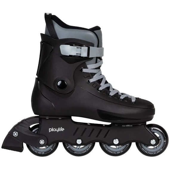 Playlife Rave Black 80 freeskate görkorcsolya oldalról