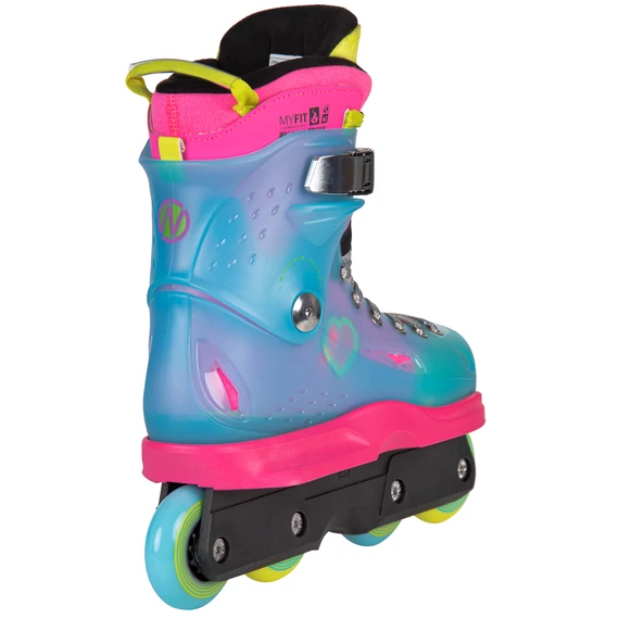 Playlife Robbie Pitts Fantasy 72 freeskate görkorcsolya hátulról