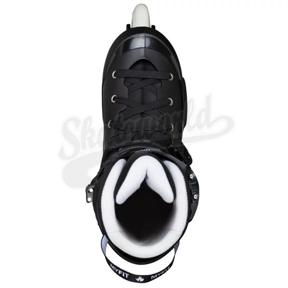 Powerslide Storm Black 80 görkorcsolya felülről