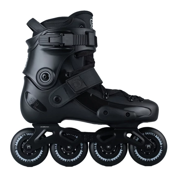 FR Skates FRX 80 II. black freeskate görkorcsolya oldalról