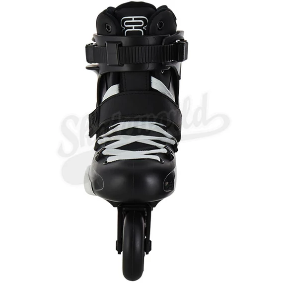 FR Skates FRX 80 black freeskate görkorcsolya szemből