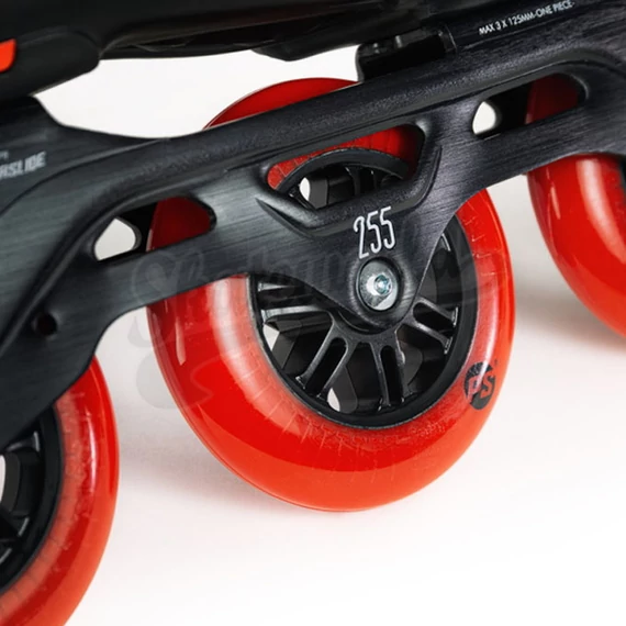 Powerslide Imperial Supercruiser 110 black/red görkorcsolya kerekek