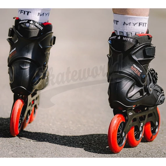 Powerslide Imperial Supercruiser 110 black/red görkorcsolya