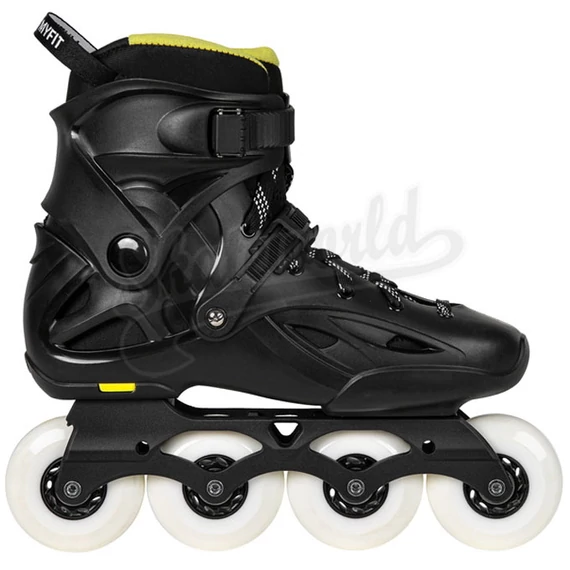 Powerslide Imperial 80 black/yellow freeskate görkorcsolya belső oldal