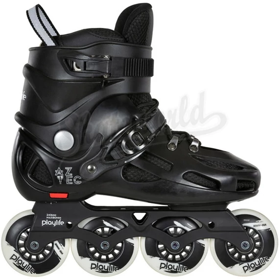 Playlife Aztec FSK black freeskate görkorcsolya oldalról