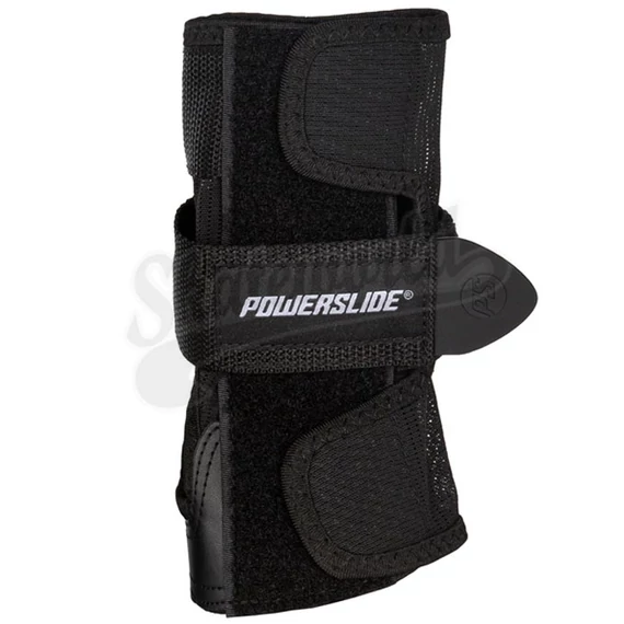 Powerslide Standard Man wrist 2.0 black görkorcsolya csuklóvédő hátulról