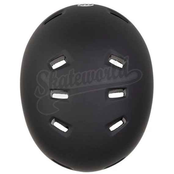 Powerslide Allround Black Matt bukósisak felülről