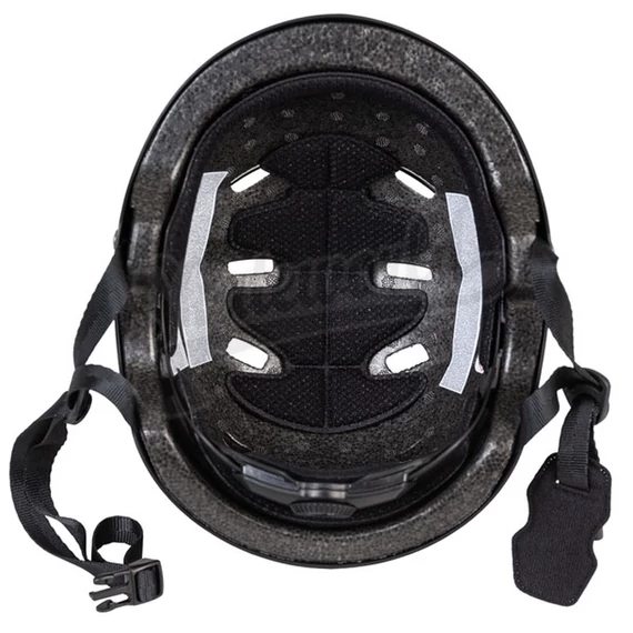 Powerslide Allround Black Matt bukósisak belülről