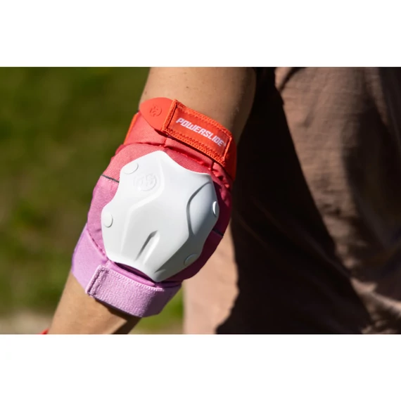 Powerslide Standard 2.0 red/pink védőszett könyökvédő